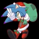 Fem Christmas Sonic
