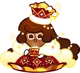 Queen Cocoa cookie