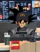 McDonalds Goku Black