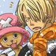 Sanji and chopper