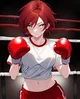 Boxing girl 