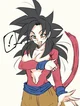 Female SSJ 4 Goku