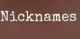 Nicknames Creator