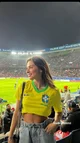 Brazil fan girl