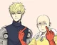 Saitama and Genos