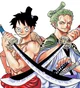 Luffy and Zoro