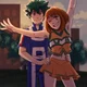 Deku and Uraraka