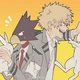 Bakugo and Tokoyami