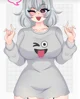 emoji fantasma mujer