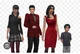 Sims 4 goth family