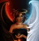 Demon and angel