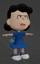 mmd Lucy Van Pelt