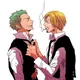 Zoro and Sanji