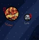 Venus y Luna xd