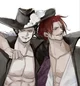 Mihawk and Shanks
