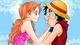 Luffy and nami