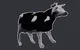 Depressed cow