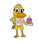Cartoon Chica