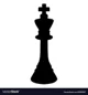 king chess piece