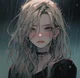 Nervous girl