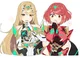 Pyra and Mythra