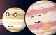 Jupiter y Saturno