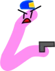 police worm