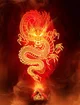 Ember the fire drago