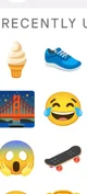 Ice cream shoe emoji