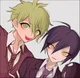 Rantaro and Shuichi