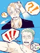 Zoro and Sanji