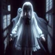 A female ghost
