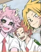 Mha sleepover - BL