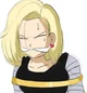 Android 18 gagged