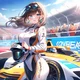 Car racer Girlfriend