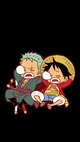 Zoro y Luffy celosos