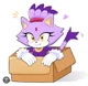 Blaze the cat