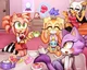 Sonic Girls Sleepovr