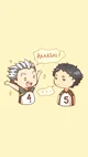 Bokuto and Akaashi