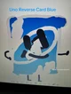 Uno R Card Blue