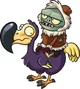 Dodo Rider Zombie