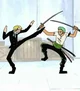 Sanji and Zoro