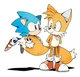 C Sonic and M Tails