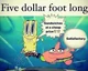 DOLLAR FOOT LONG BOT