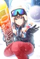 Snowboard girl