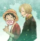 Sanji y Luffy