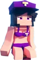 Purple Girl Swimsuit