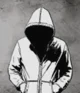 Hooded figure