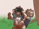 Katsuki y Izuku 