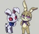 Glitchtrap and vanny